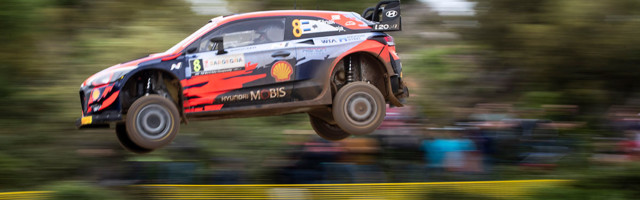 Tänak alustas Sardiinia ralli teist päeva kohe katsevõiduga