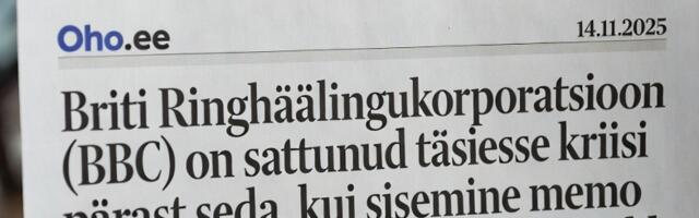 BBC juhid astusid tagasi Trumpi kõne muutmise skandaali tõttu