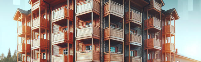 Matek valmistab kaheksakorruselise puidust kortermaja Soome jaoks