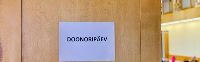 Paides on täna doonoripäev