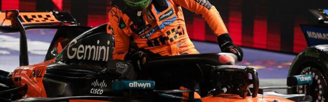 McLarenite disklahvi põhjustas masina ootamatu põrkumine