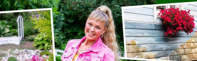 „Naistevahetuse“ saatest tuntud Sigrid Absalon rajas imelise värviküllase aia: „Ma ei tee oma elu keeruliseks. Mis ei taha minu aias kasvada, ärgu kasvagu.“