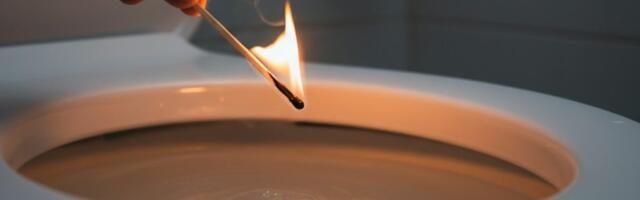 Süüta tikk ja viska see tualetti, kui sa seda juba proovid, siis teed seda alati.