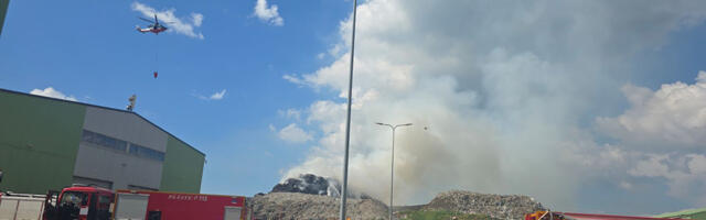 Päästeamet soovitab Uikala prügila läheduses elavatel inimestel vältida väljas liikumist