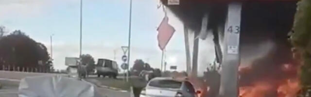 VIDEO: Venemaal sai tabamuse tankla
