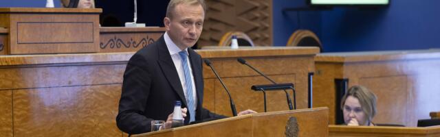 Piotr Serafin Riigikogus: Euroopa prioriteet on nüüd kaitse