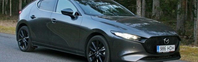 PROOVISÕIT | Mazda3, nägusas ülikonnas ja põneva mootoriga