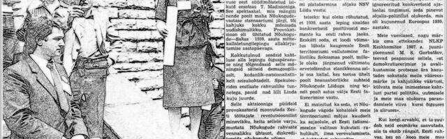 SUUR LUGU ⟩ Propaganda enne ja nüüd: süsteemi kriitikud režiimimeedia kõverpeeglis