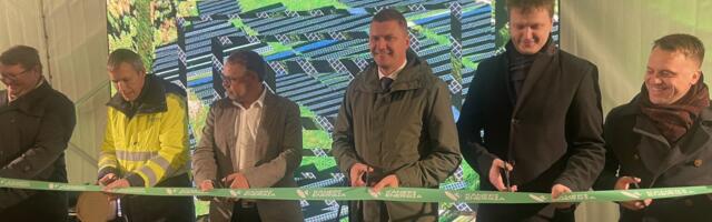 Kanepi valda rajati üks võimsamaid päikeseenergiajaamu