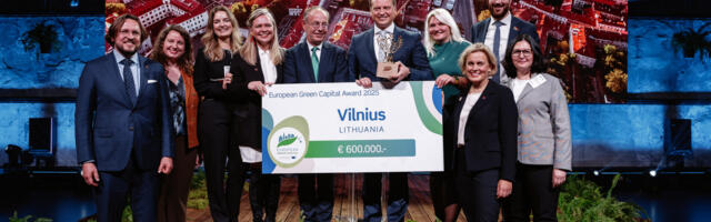 2025. aasta Euroopa roheline pealinn on Vilnius