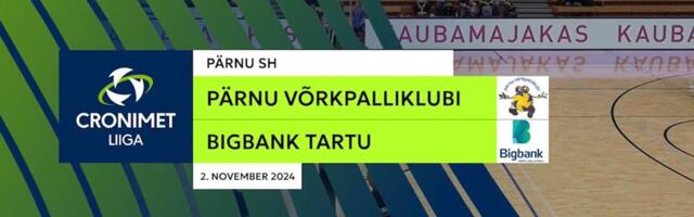 TÄISPIKKUSES | Vaata uuesti PÄRNU Võrkpalliklubi - BIGBANK Tartu kohtumist!