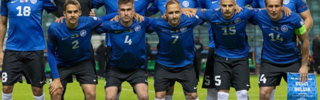 Eesti jalgpallikoondis tegi maailma edetabelis korraliku tõusu