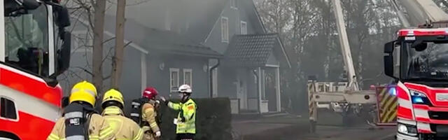Helsingis on suur tulekahju