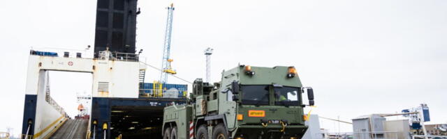 Taani kaitseväelased ja tehnika saabuvad Eestisse