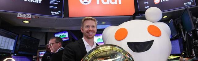 Redditi börsidebüüt algas suure tõusuga