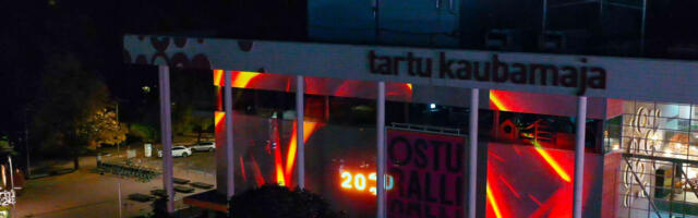 GALERII: Vaata, kuidas Tartu Kaubamaja tähistab 20. juubelit ainulaadse visuaaletendusega