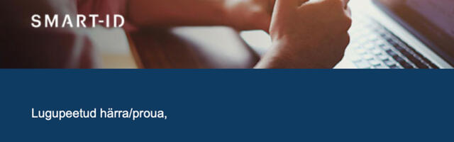 Ettevaatust: Eestis levib Smart-ID-ga seotud petukiri