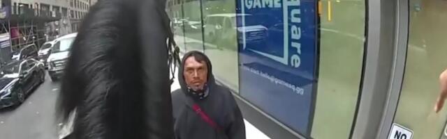 Tänavasuli üritas ratsapolitsei eest ära joosta