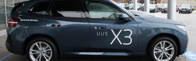 FOTOD | Eestisse jõudis BMW menukaima linnamaasturi X3 uus mudelipõlvkond