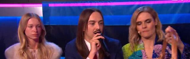 Novosirbirski kaunitar Tommy Cashi kõrval! Eesti eurolaulja kallim elas Eurovisioni poolfinaalis artistile kaasa