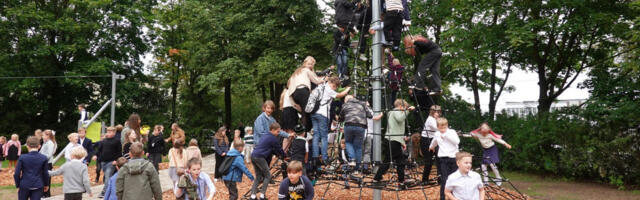 Tartu Forseliuse kooli juures avati liikuma kutsuv õueala