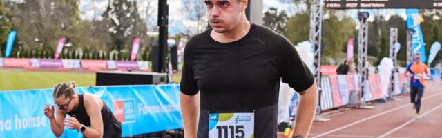 FOTOD | Saatejuht Taavi Libe pani end proovile jooksuvõistlusel