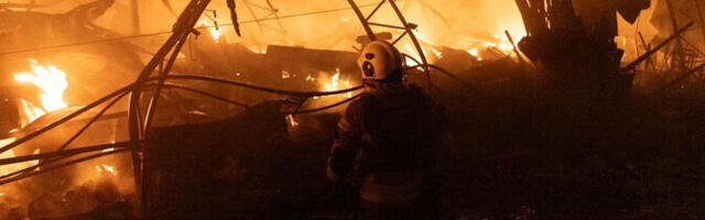 Vene droonirünnakus Kiievile sai vigastada seitse inimest