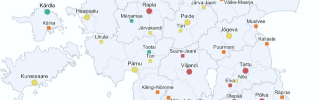 Koroonaviiruse kogus reovees kasvab Eestis kõikjal