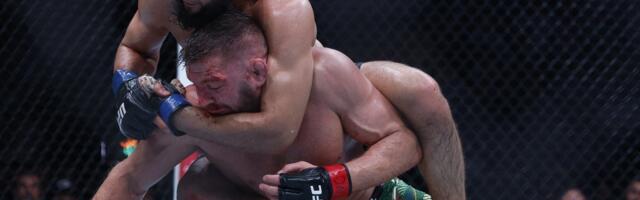 Suur tiitlimatš: Tšetšeenia MMA täht võttis ühepoolses vastasseisus UFC meistrivöö endale