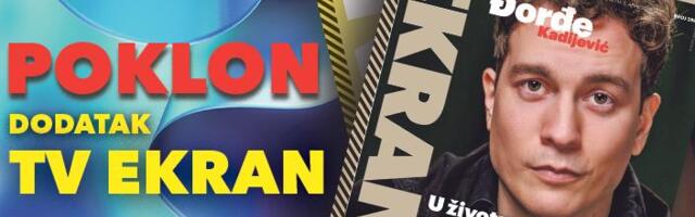 U petak, 3. aprila ne propustite novi broj omiljenog TV vodiča – TV Ekran!