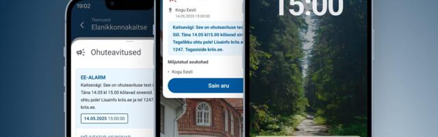 Homme käivitub ohuteavituse süsteem: milline sõnum telefonidesse saadetakse ja kuidas kõlab ohusireen?