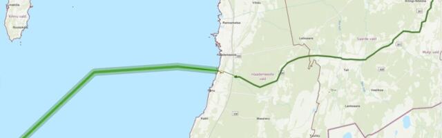Selgus Liivi lahe meretuulepargi elektritrassi koridor