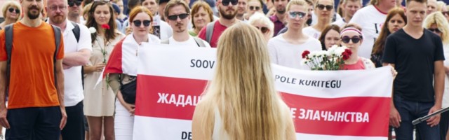 Tallinnas toimub solidaarsusmiiting „Valgevene sein“
