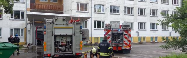 Sigaretiga magama jäänud sotsiaalmaja elanik põhjustas tulekahju