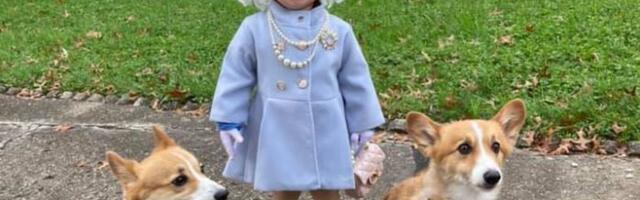 Elizabeth II-ks riietunud tüdrukutirts sai kuningannalt kirja
