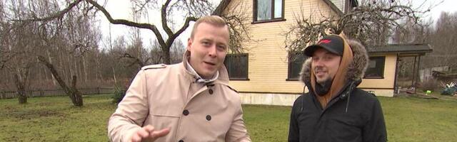 Reporter: Maale kolinud Lauri Pedaja naudib maja juures nokitsemist ja koer Ruudiga trikitamist