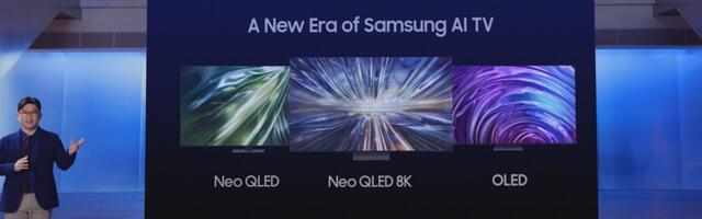 Uusi tooteid_ Samsung esitles  AI-ga varustatud telereid ja ribakõlareid
