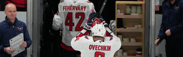 Ovetškin võis pidada karjääri viimase mängu NHL-is