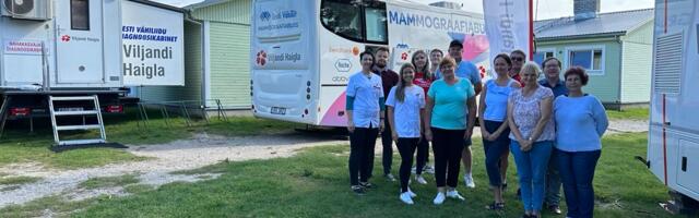 Viljandi haigla mobiilsed diagnoosikabinetid tõid eelmisel aastal võimaluse kodu lähedal oma tervist kontrollida tuhandetele inimestele