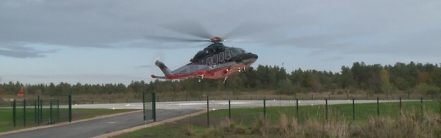 Reporter: Hiiumaa haigla sai uue kopteriplatsi