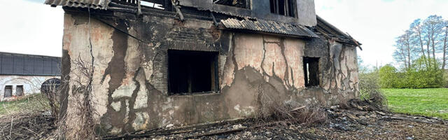 Hoiatus: Rasinal pandi maja põlema