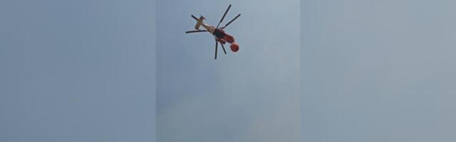 O RASTKU IZ CRNE GORE PRIČA CEO REGION! Evo kako je pozdravio helikopter iz Srbije koji pomaže u gašenju požara: "Da bacimo pozdrav braći!" (VIDEO)