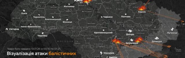 Ukrainat tabas taas ulatuslik rünnak