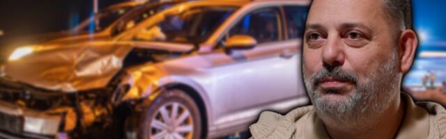 OVAKO IZGLEDA MERCEDES BRANKA BABIĆA NAKON STRAVIČNE NESREĆE! Automobil potpuno smrskan, na sedištima KRV! (VIDEO)