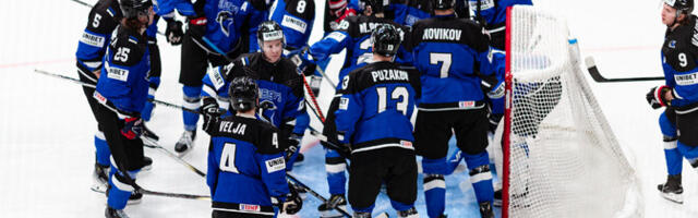 Eesti jäähokikoondis viskas MM-i teises mängus viis väravat