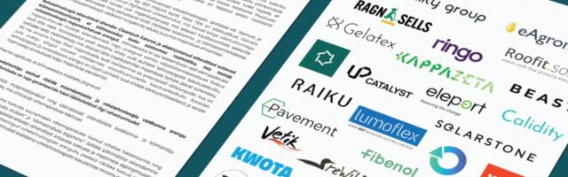 Rohefirmade ühispöördumine: kavandatav kliimaseadus peab seadma sihiks uute puhaste tehnoloogiate kasutuselevõtu