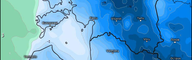 Sünoptik: uusaastaööl läheb ilm väga külmaks