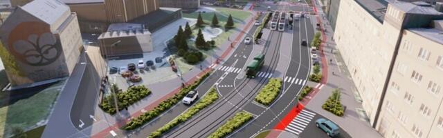 Pildid: Tallinn kavandab kesklinnas Pärnu maantee lõigu ümberehitamist