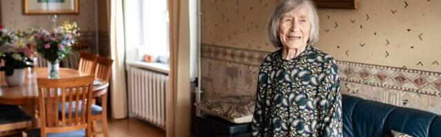 Tallinna vanim elanik Erna Peterson tähistab 107. sünnipäeva