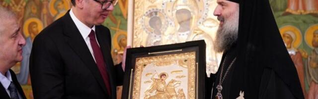 "BESKRAJNO ZAHVALAN NA PODRŠCI SRPSKOM NARODU!" Vučić se sastao  sa patrijarhom sve Gruzije Šiom III! (FOTO)